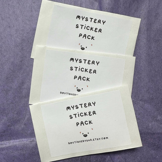 Sac Autocollants Mystère