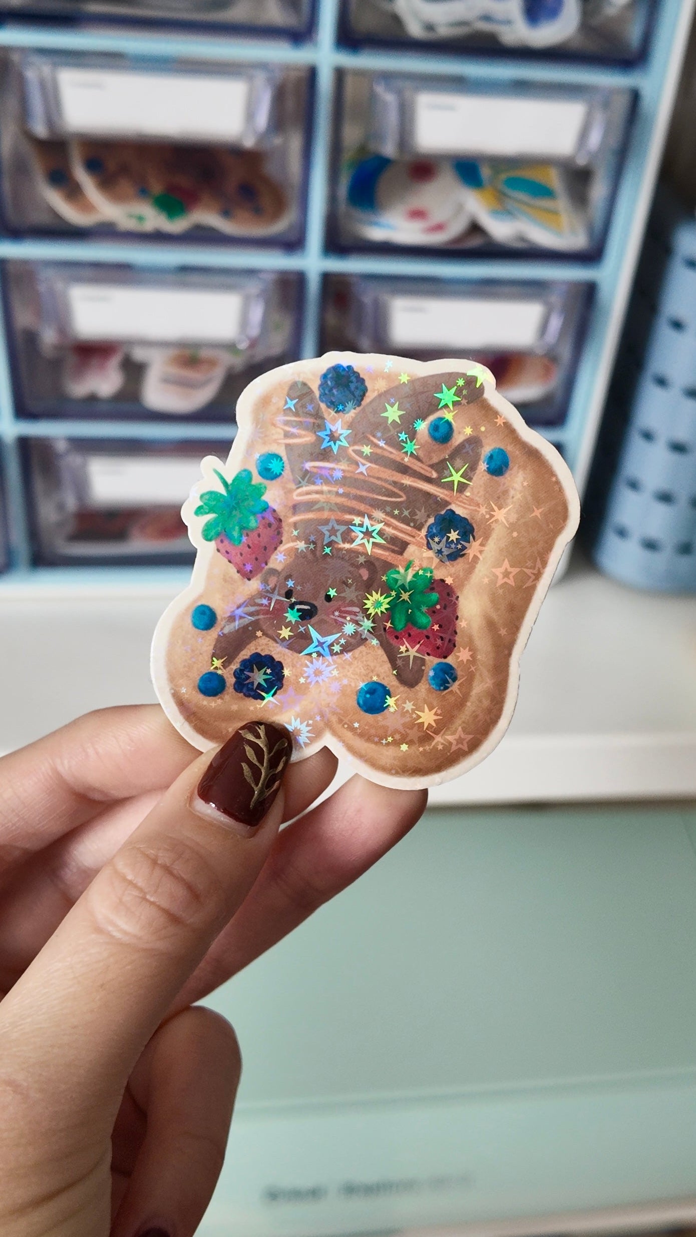Otter French Toast Sticker