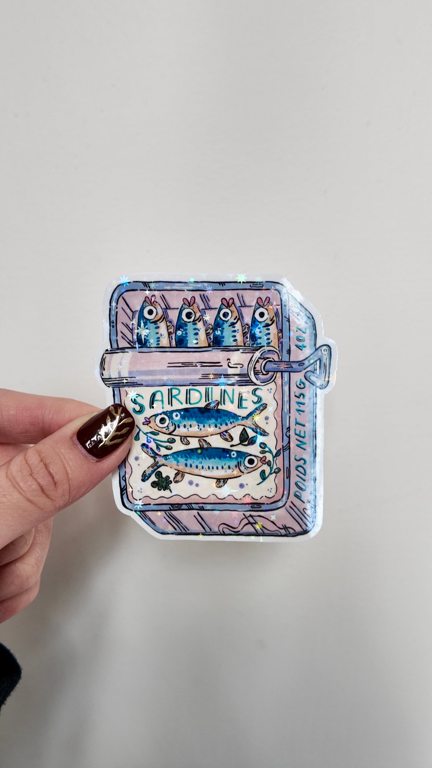 Sardine Can Sticker