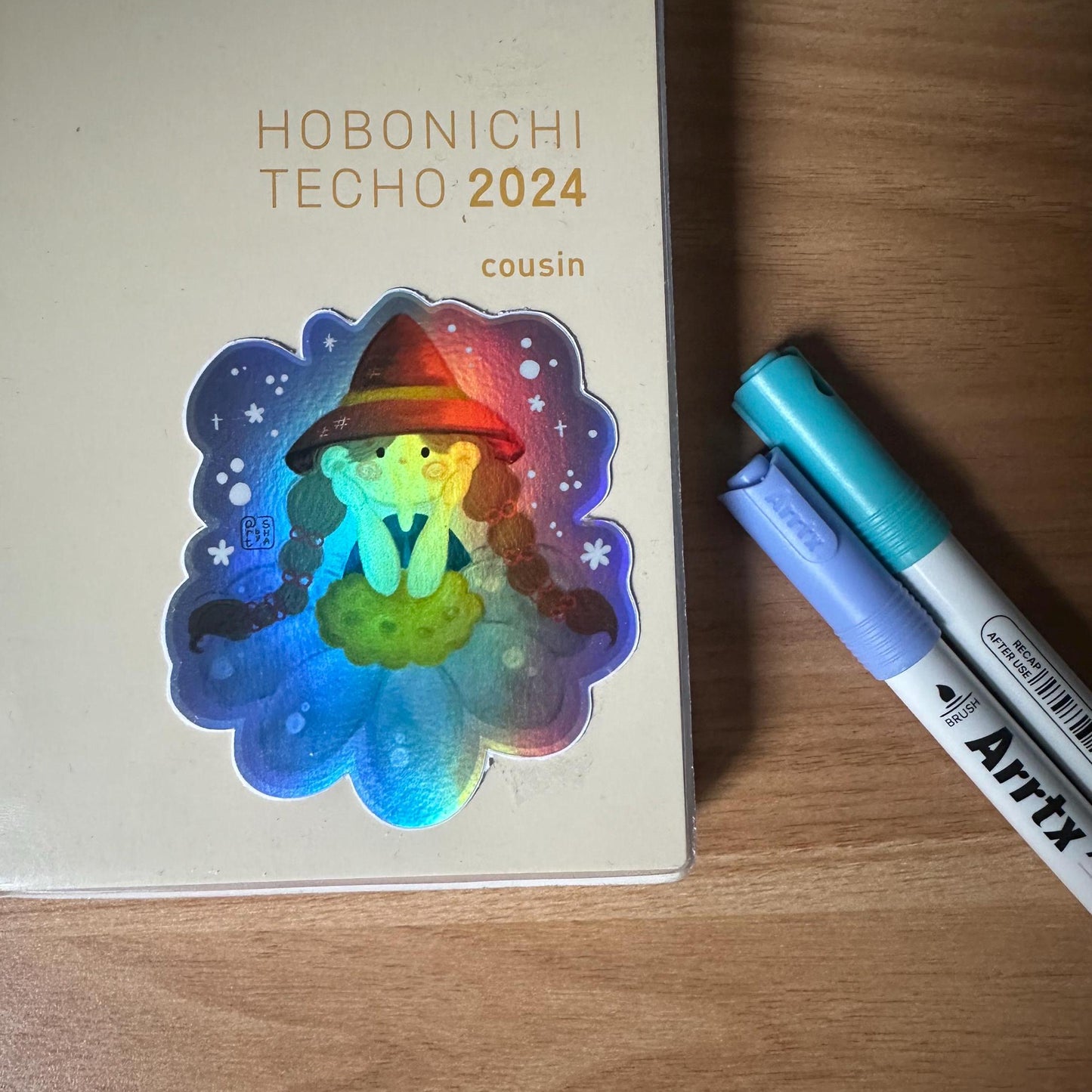 Holographic Little Daisy Fairy Sticker