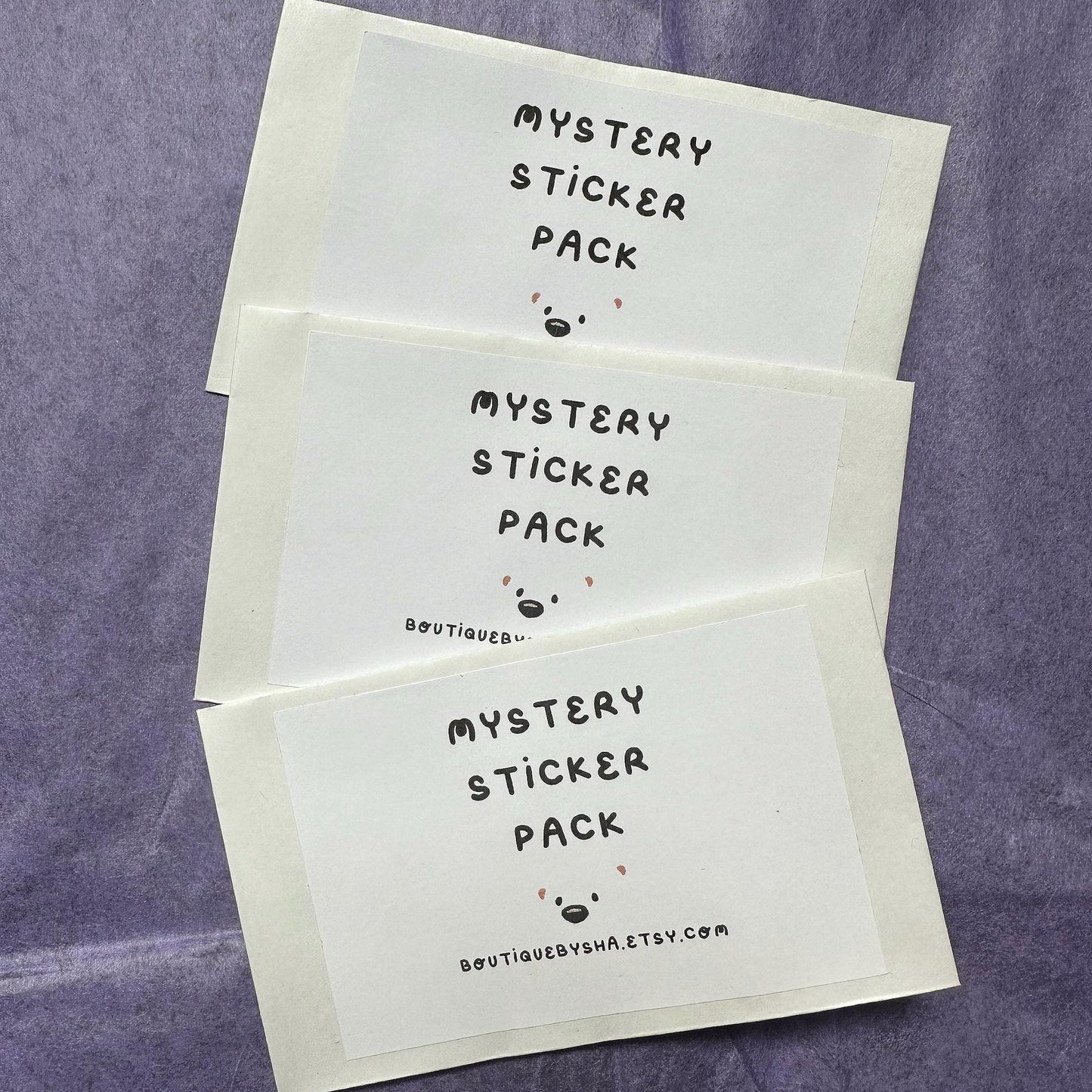Sac Autocollants Mystère