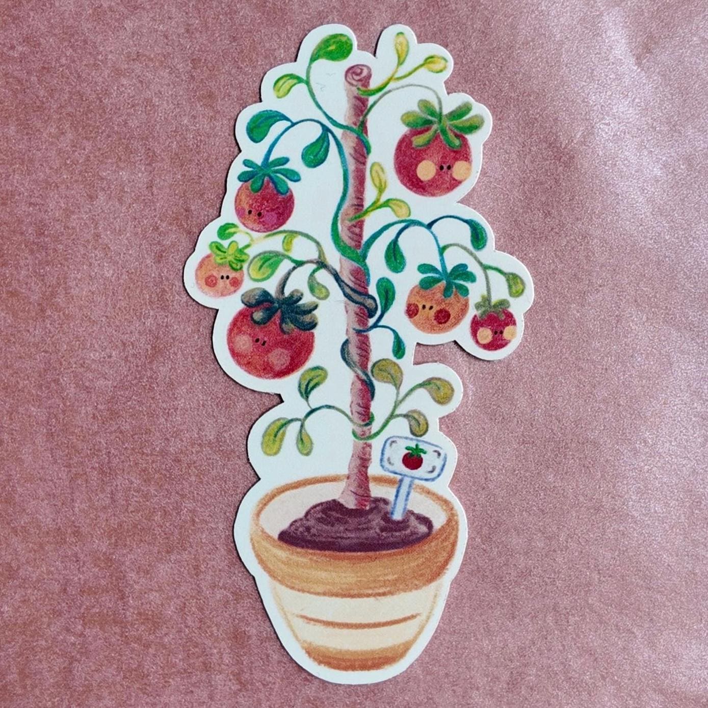 Potted Tomatoes sticker