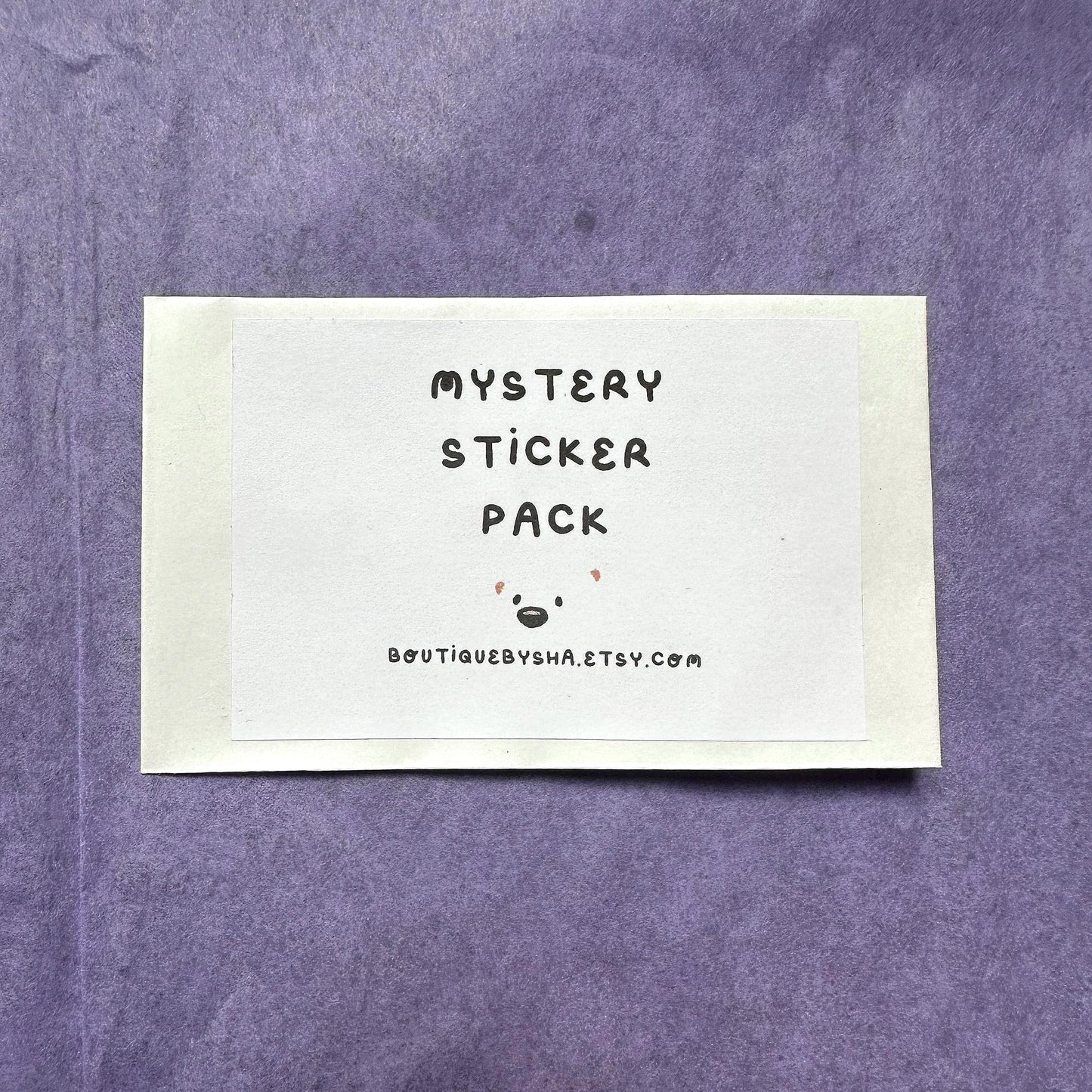 Sac Autocollants Mystère