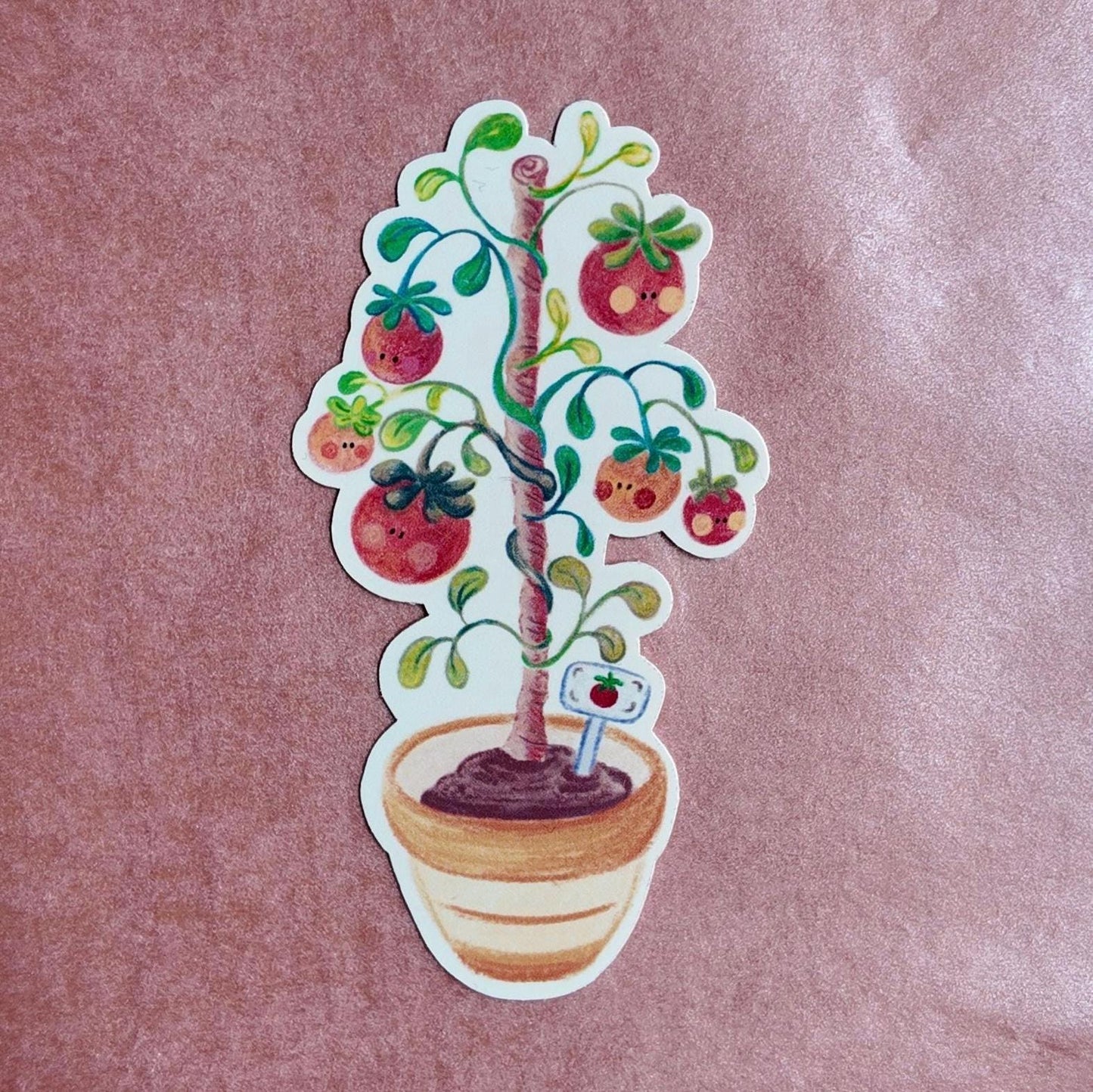 Potted Tomatoes sticker