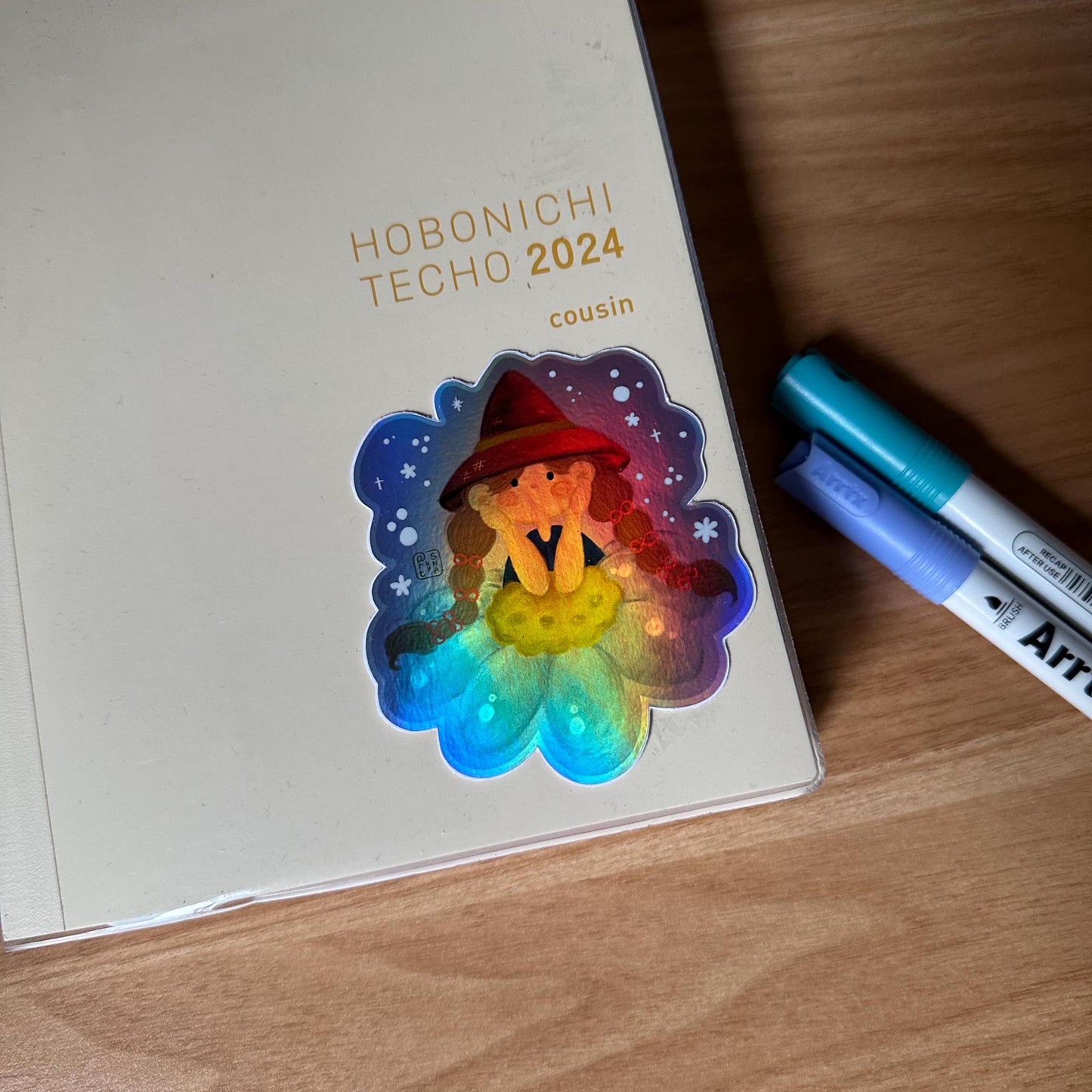 Holographic Little Daisy Fairy Sticker