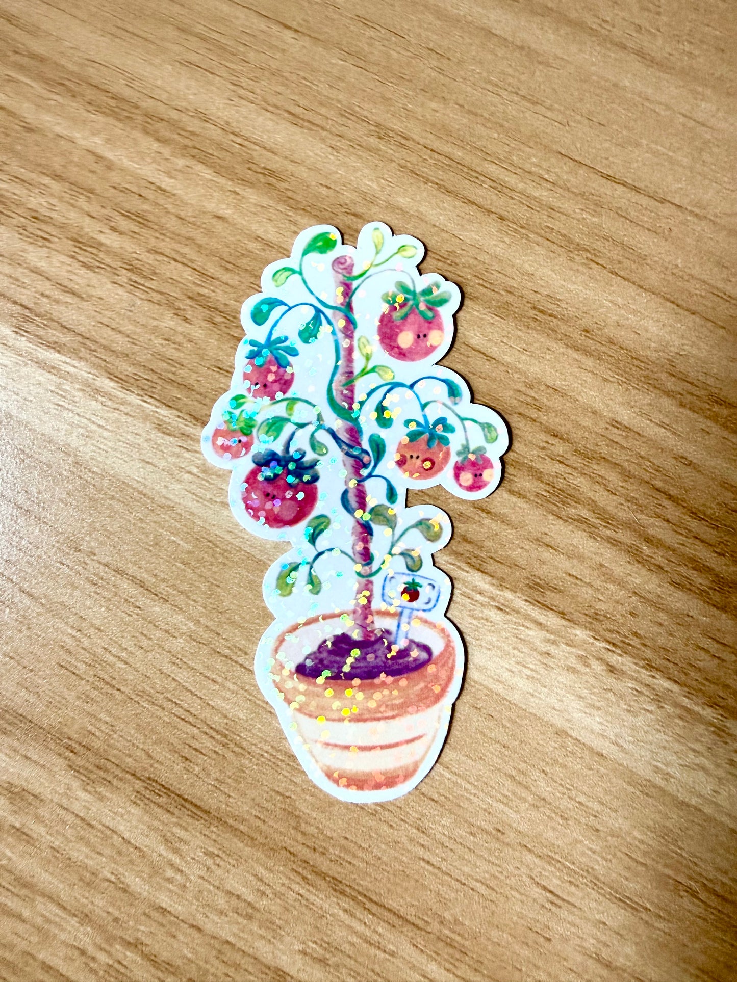 Potted Tomatoes sticker