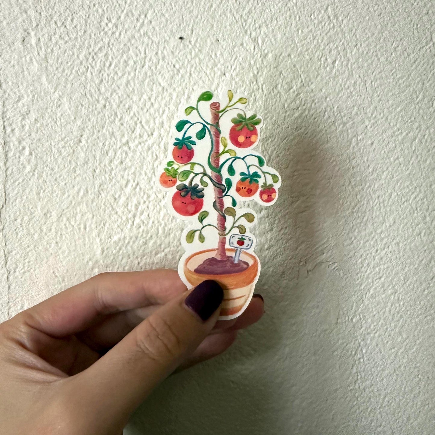 Potted Tomatoes sticker